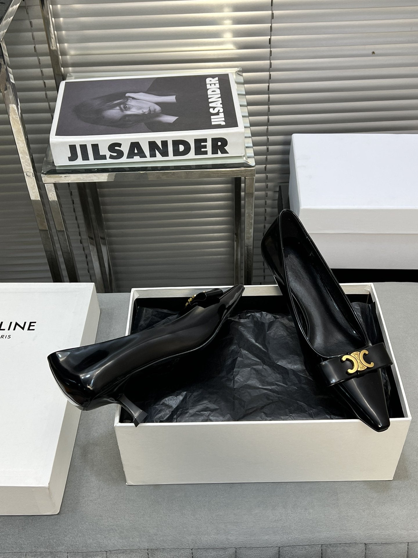 cl pumps 50 black calfskin