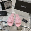 CC 26s Slippers Light Pink Lambskin