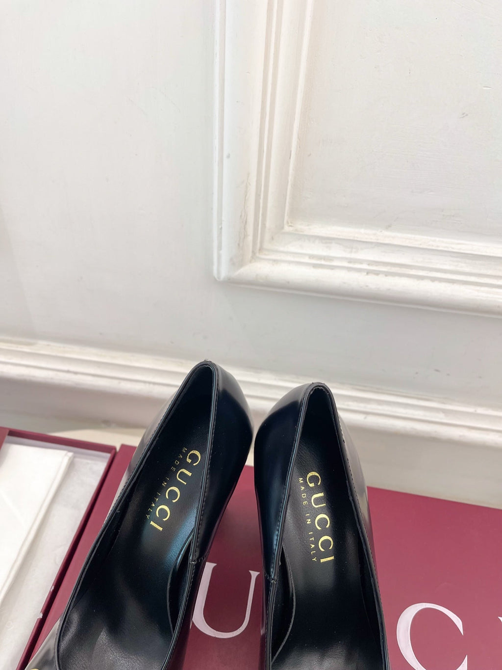 GG 26s Signora Pump 10cm Black Leather 640300